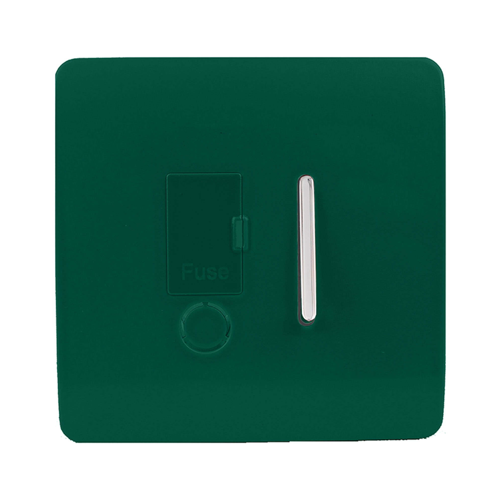 ART-FSDG  Switch Fused Spur 13A With Flex Outlet Dark Green